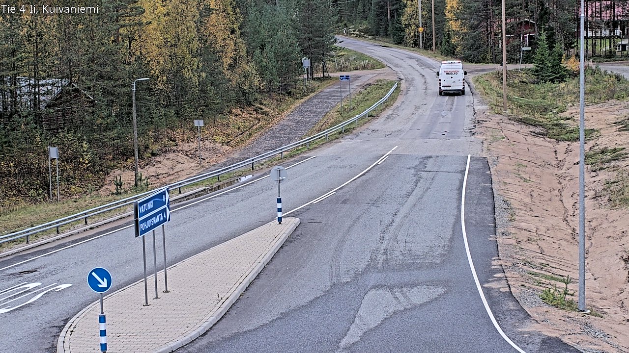 Weather Camera Image Road 4 Ii, Kuivaniemi, Ii, Pohjois-Pohjanmaa