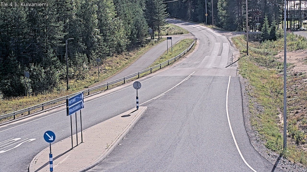 Weather Camera Image Road 4 Ii, Kuivaniemi, Ii, Pohjois-Pohjanmaa