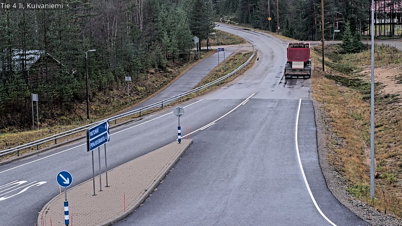 Kelikamerat Kuva Tie 4 Ii, Kuivaniemi, Ii, Pohjois-Pohjanmaa