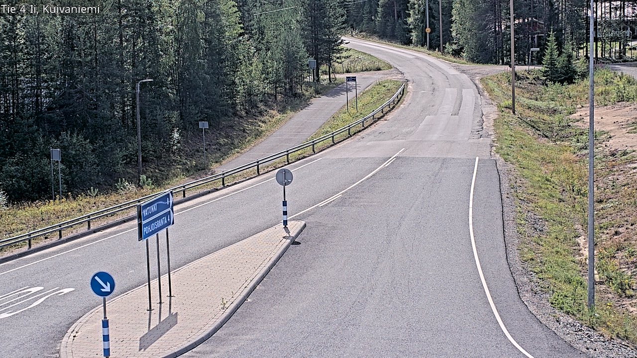 Weather Camera Image Road 4 Ii, Kuivaniemi, Ii, Pohjois-Pohjanmaa