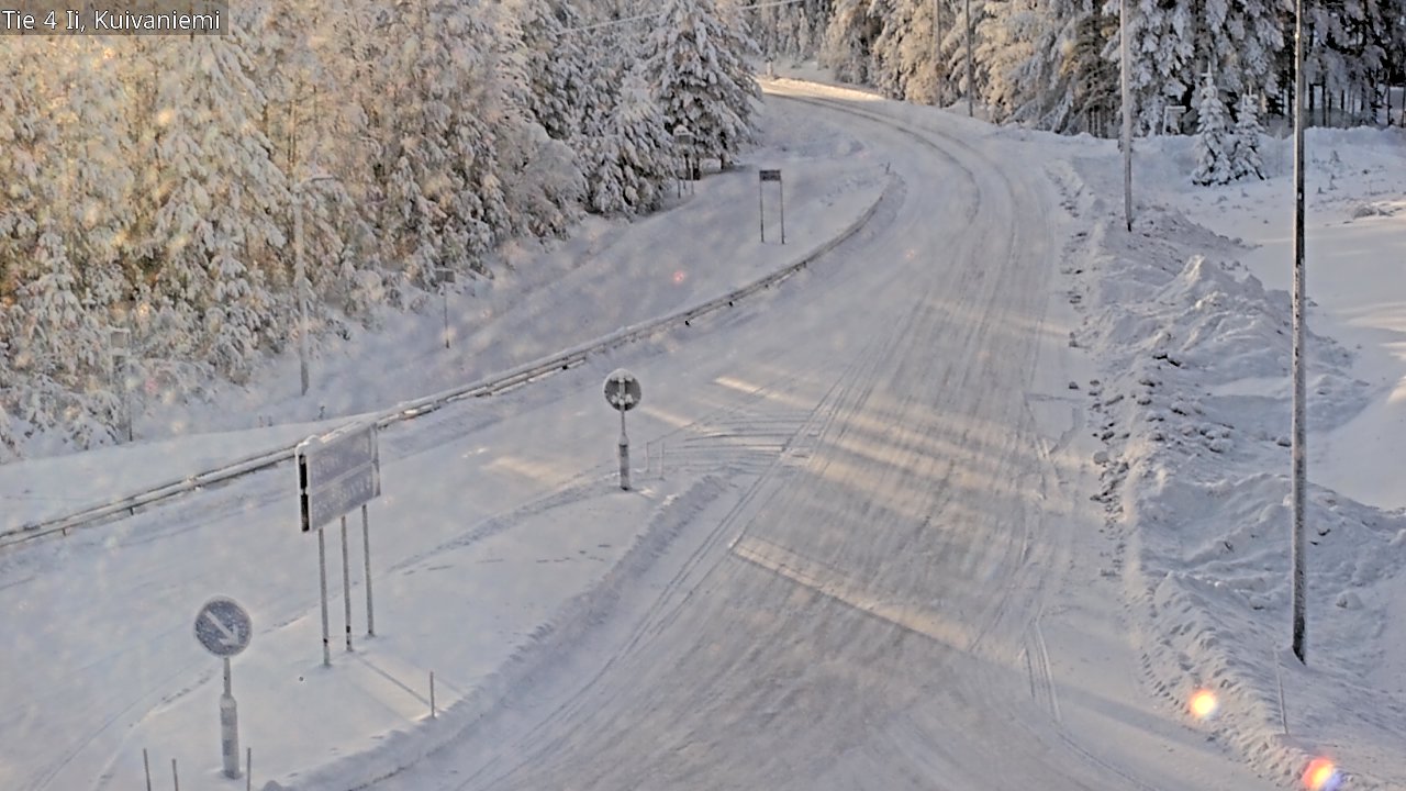 Weather Camera Image Road 4 Ii, Kuivaniemi, Ii, Pohjois-Pohjanmaa