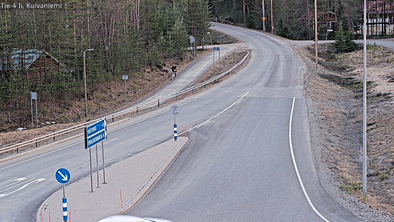 Weather Camera Image Road 4 Ii, Kuivaniemi, Ii, Pohjois-Pohjanmaa