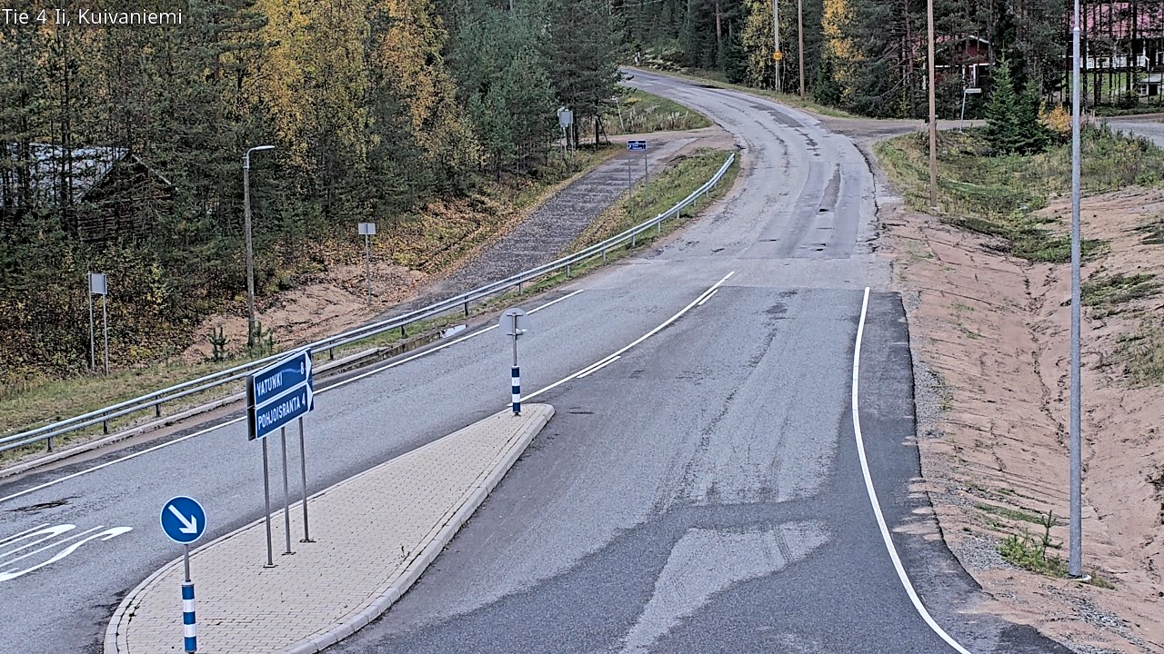 Weather Camera Image Road 4 Ii, Kuivaniemi, Ii, Pohjois-Pohjanmaa