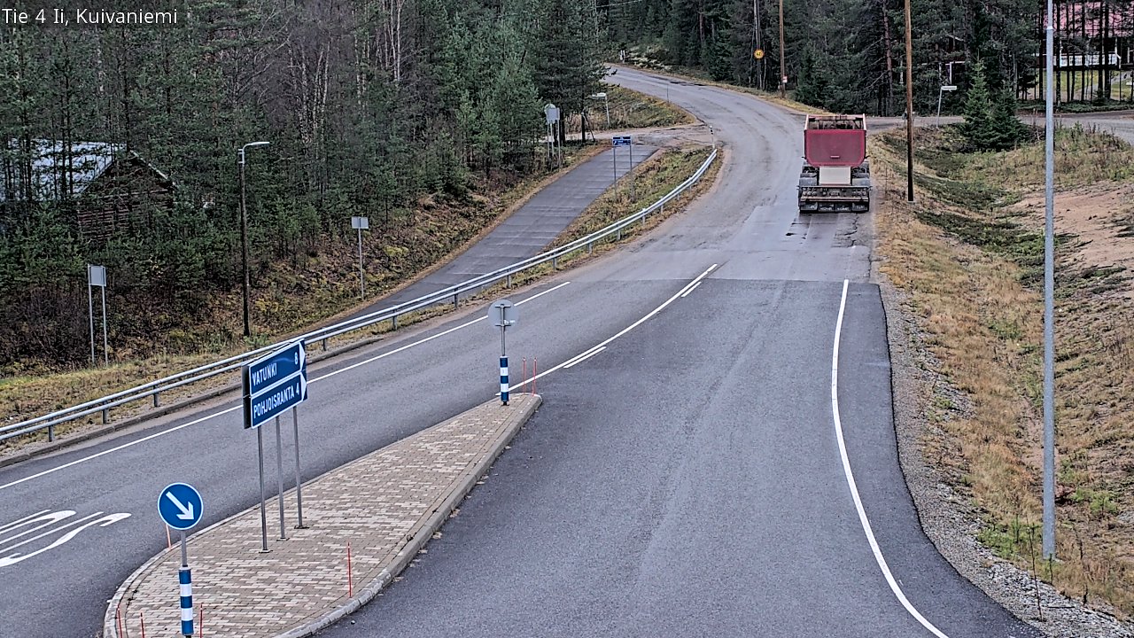 Kelikamerat Kuva Tie 4 Ii, Kuivaniemi, Ii, Pohjois-Pohjanmaa
