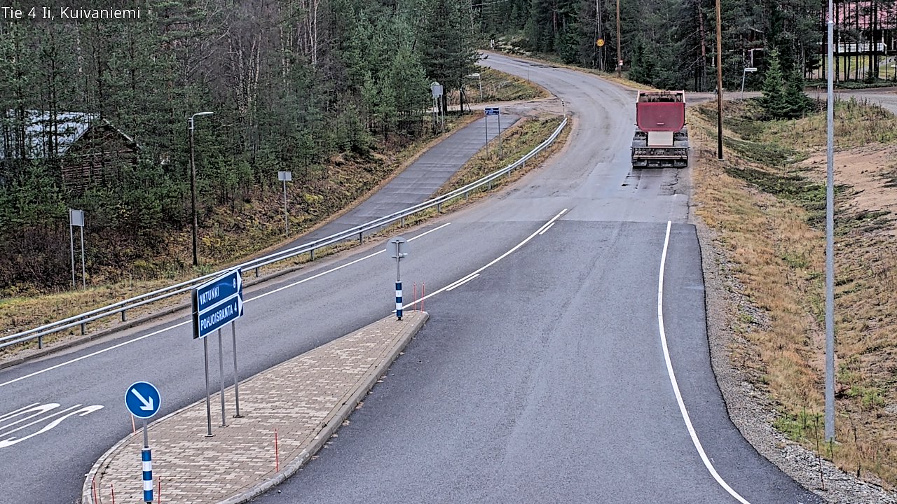 Kelikamerat Kuva Tie 4 Ii, Kuivaniemi, Ii, Pohjois-Pohjanmaa
