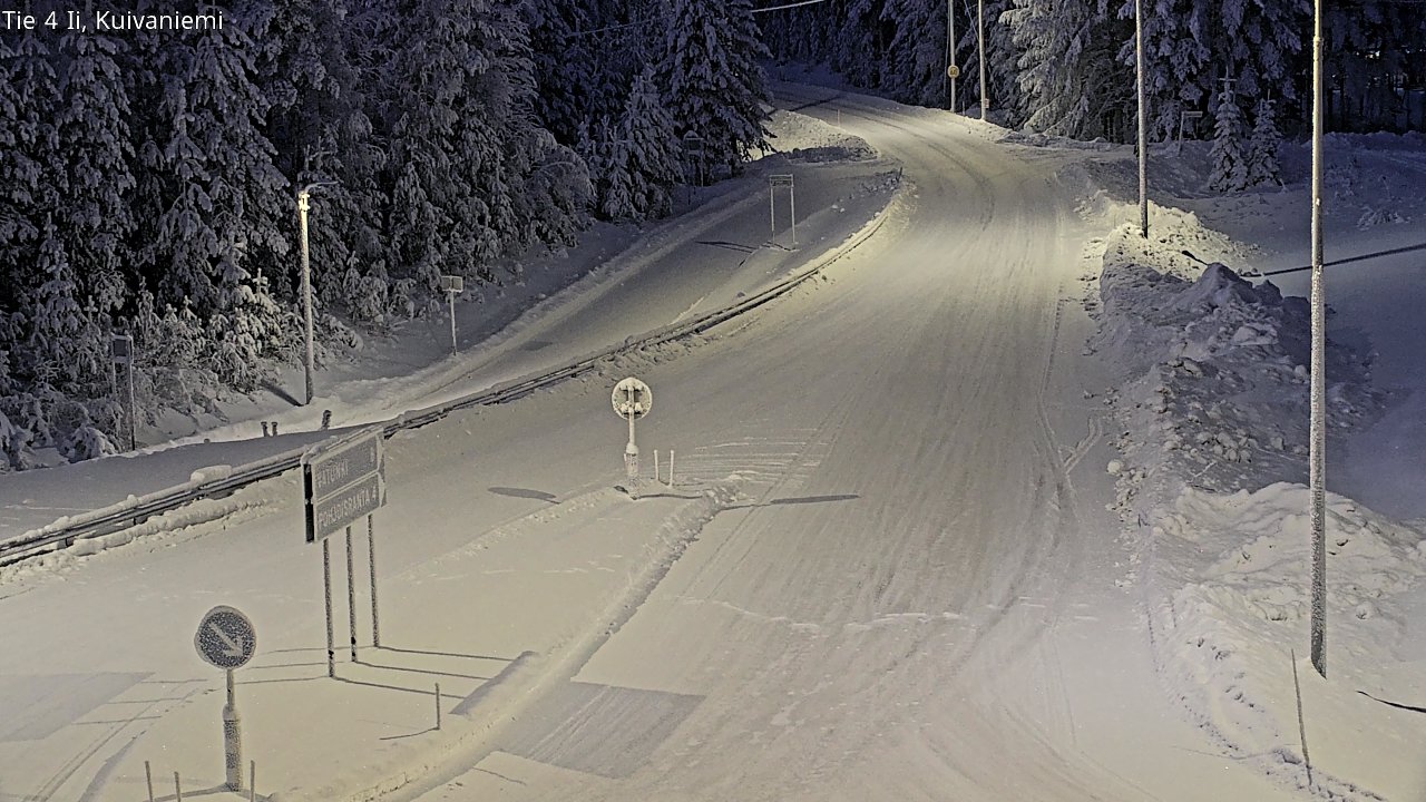 Weather Camera Image Road 4 Ii, Kuivaniemi, Ii, Pohjois-Pohjanmaa