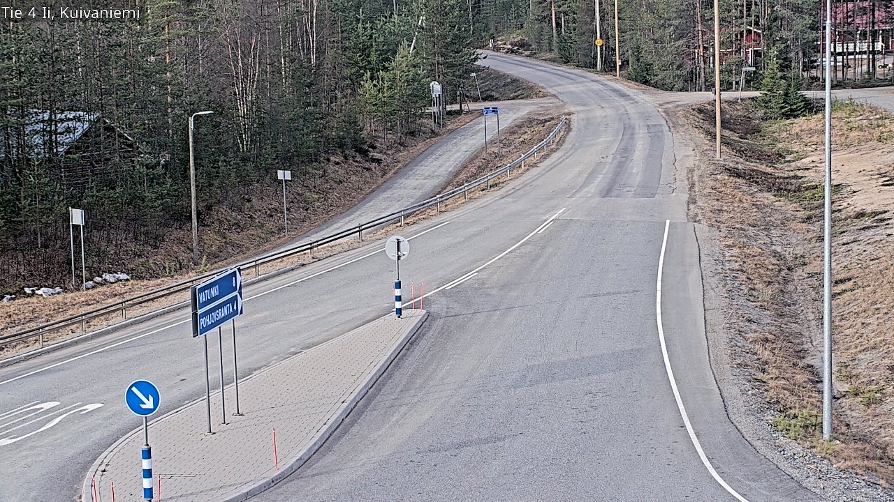 Weather Camera Image Road 4 Ii, Kuivaniemi, Ii, Pohjois-Pohjanmaa