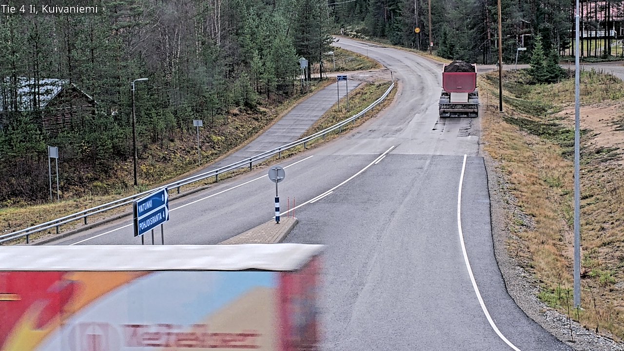 Kelikamerat Kuva Tie 4 Ii, Kuivaniemi, Ii, Pohjois-Pohjanmaa