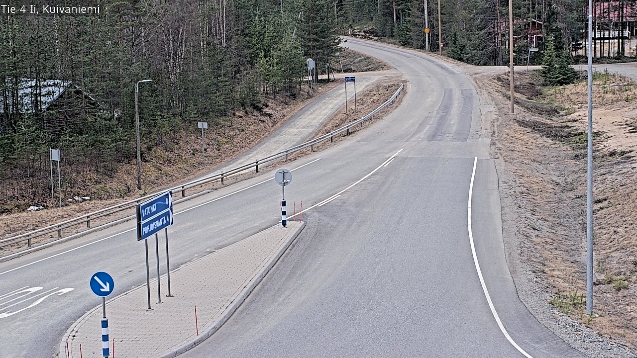 Kelikamerat Kuva Tie 4 Ii, Kuivaniemi, Ii, Pohjois-Pohjanmaa