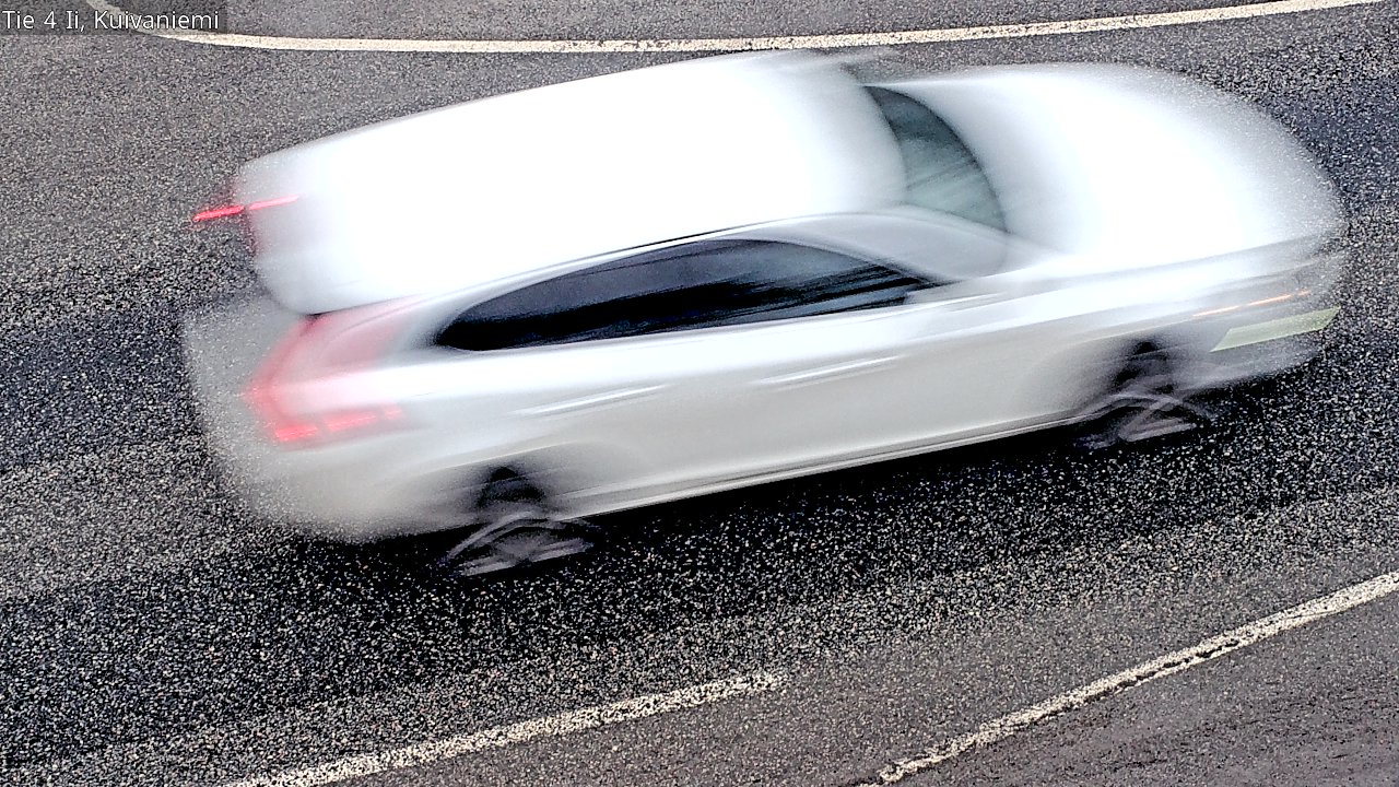 Weather Camera Image Väg 4 Ii, Kuivaniemi, Ii, Pohjois-Pohjanmaa