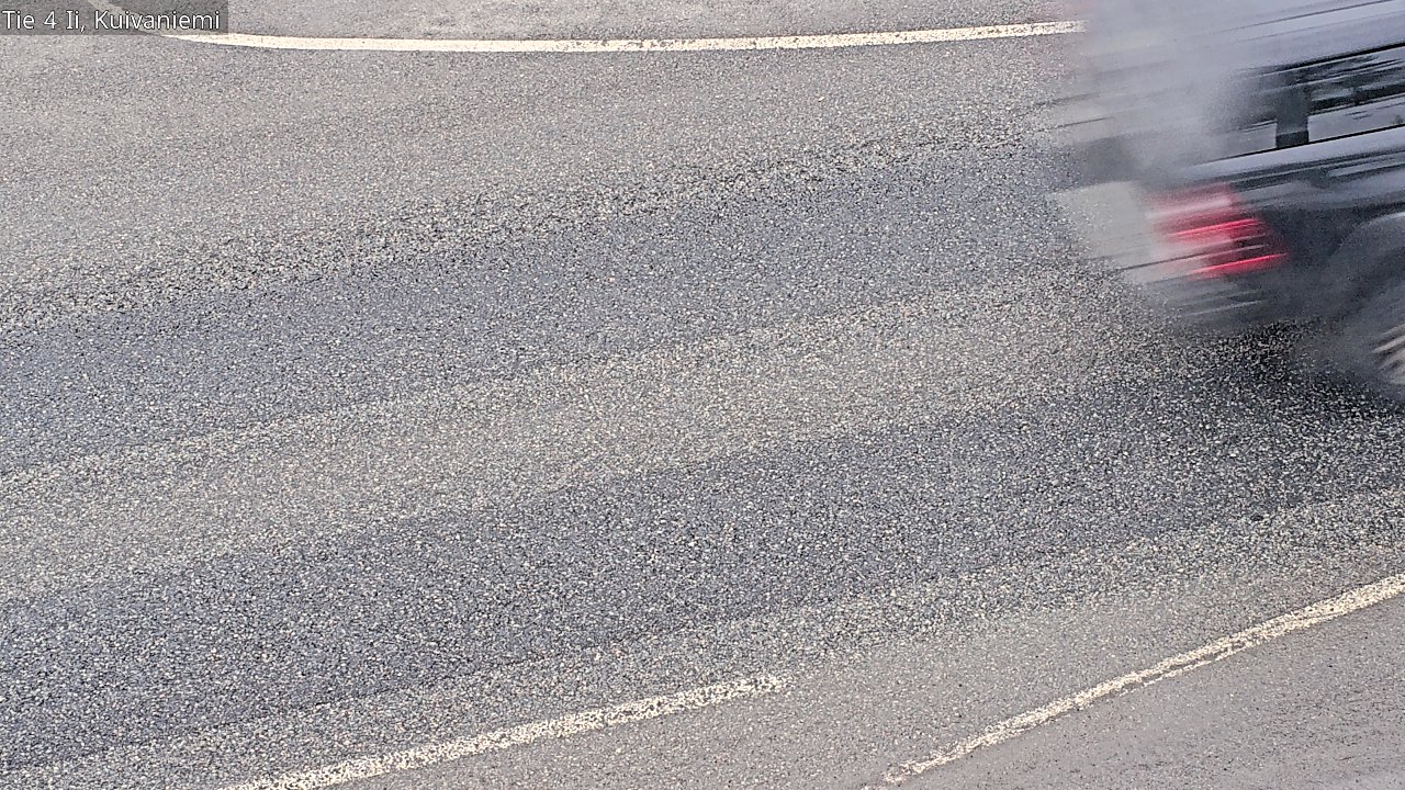 Weather Camera Image Väg 4 Ii, Kuivaniemi, Ii, Pohjois-Pohjanmaa