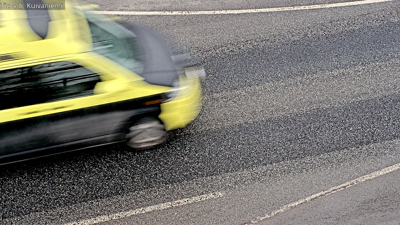 Weather Camera Image Väg 4 Ii, Kuivaniemi, Ii, Pohjois-Pohjanmaa