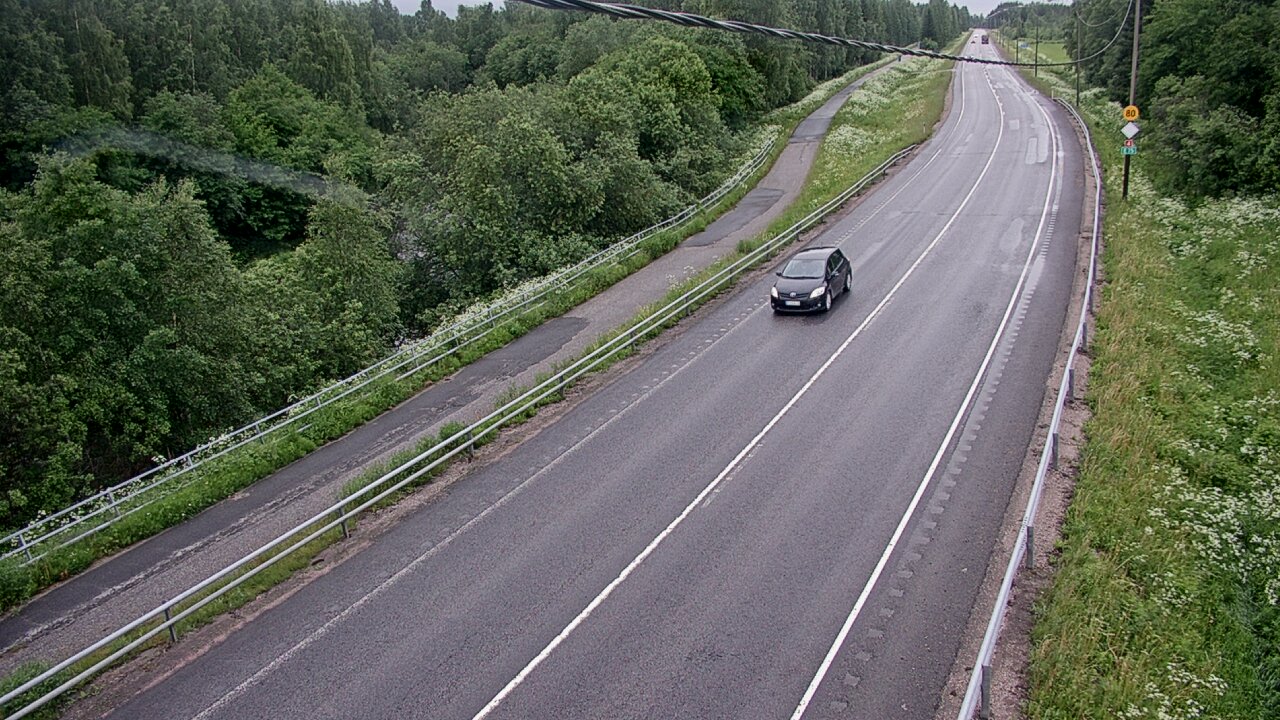 Weather Camera Image Väg 4 Liminka, Alatemmes, Liminka, Pohjois-Pohjanmaa