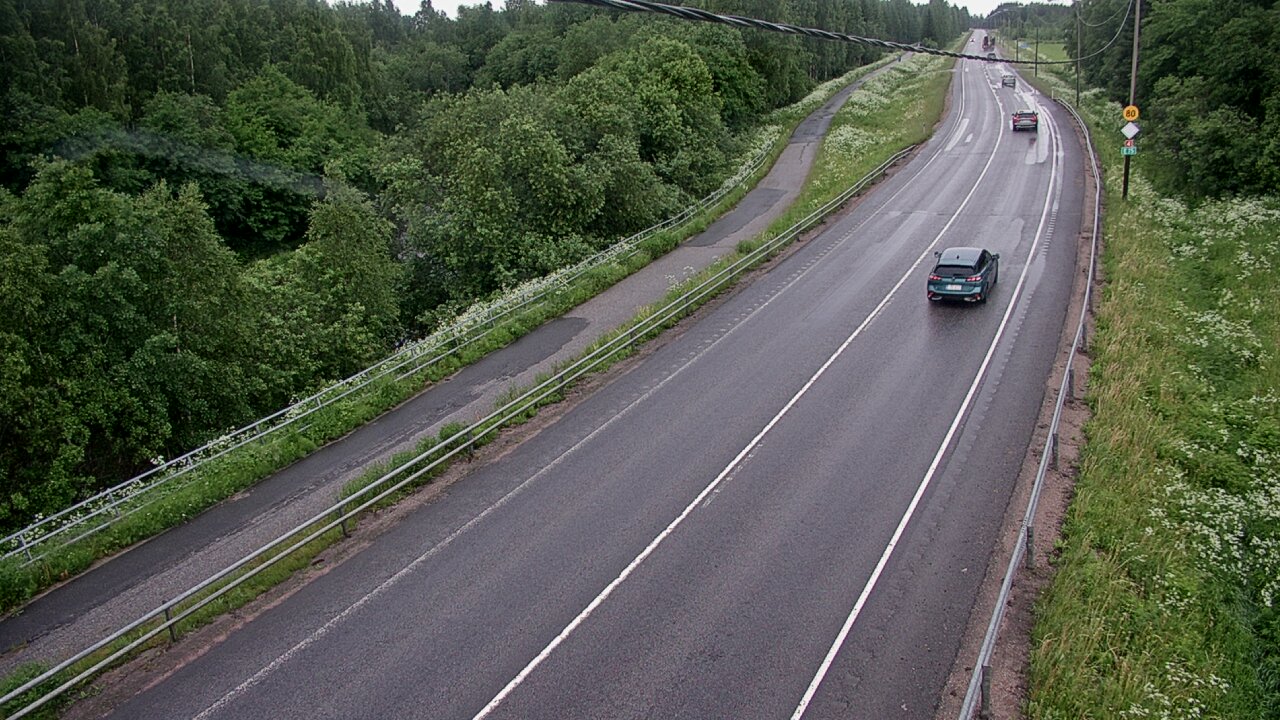 Weather Camera Image Väg 4 Liminka, Alatemmes, Liminka, Pohjois-Pohjanmaa