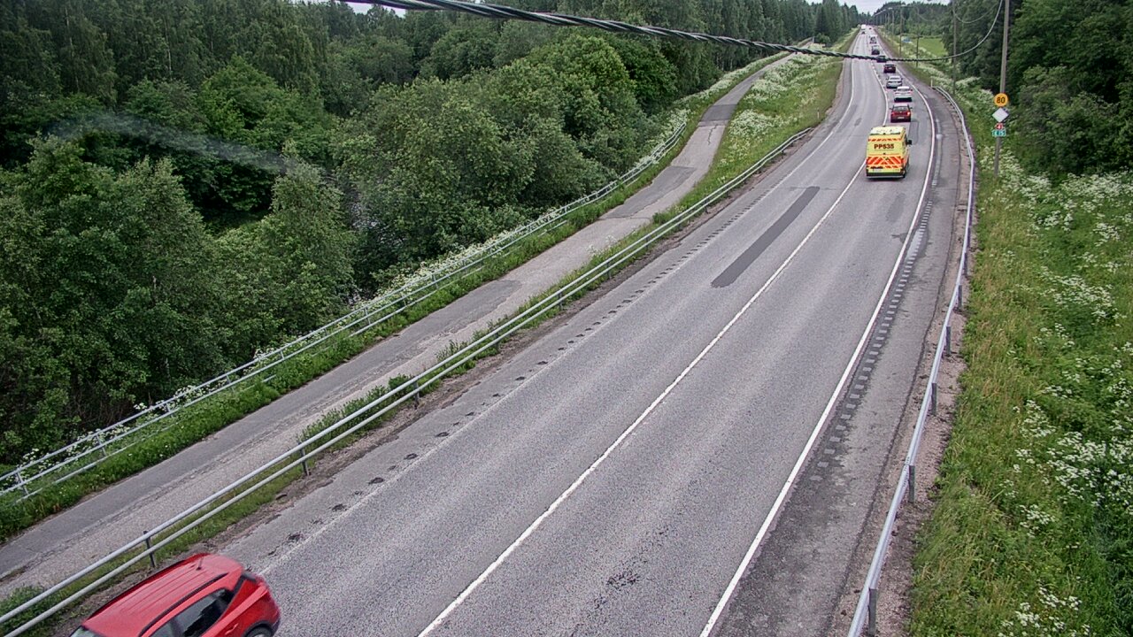 Weather Camera Image Road 4 Liminka, Alatemmes, Liminka, Pohjois-Pohjanmaa