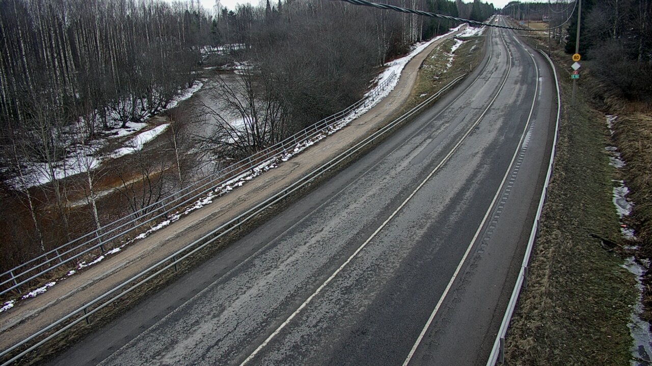 Weather Camera Image Road 4 Liminka, Alatemmes, Liminka, Pohjois-Pohjanmaa