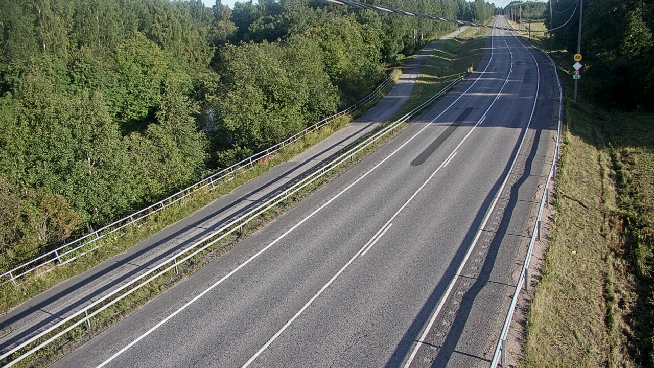 Weather Camera Image Väg 4 Liminka, Alatemmes, Liminka, Pohjois-Pohjanmaa