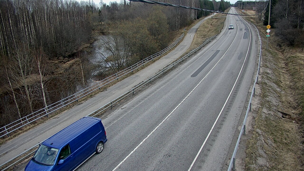 Weather Camera Image Väg 4 Liminka, Alatemmes, Liminka, Pohjois-Pohjanmaa