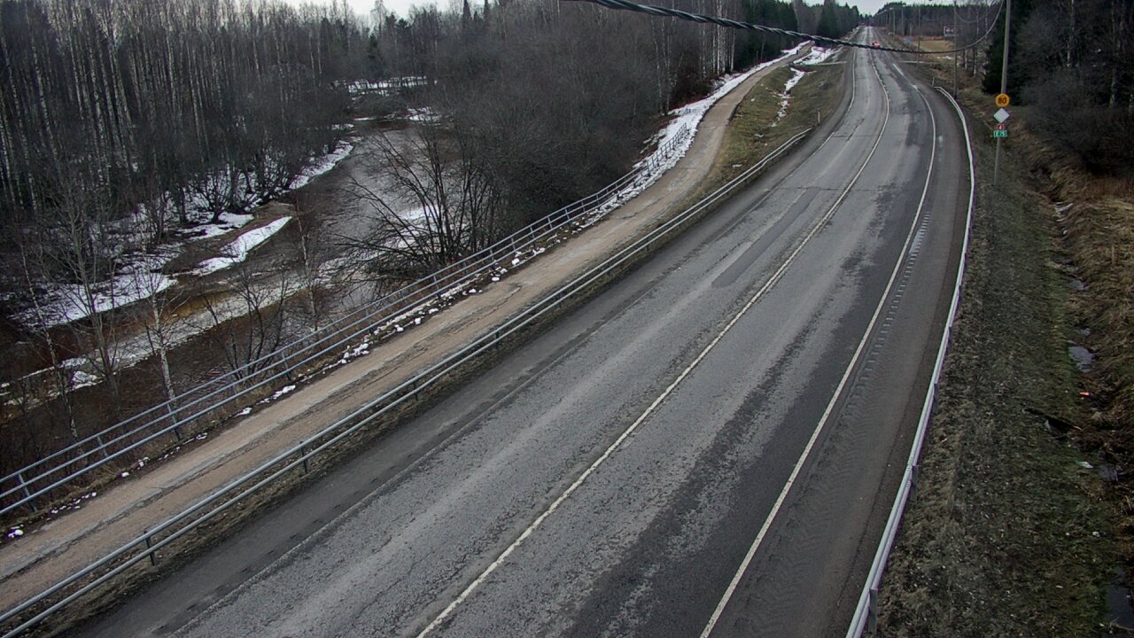 Weather Camera Image Väg 4 Liminka, Alatemmes, Liminka, Pohjois-Pohjanmaa