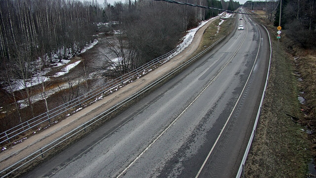 Weather Camera Image Väg 4 Liminka, Alatemmes, Liminka, Pohjois-Pohjanmaa