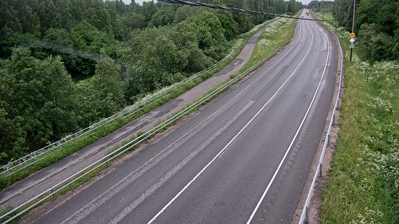 Weather Camera Image Väg 4 Liminka, Alatemmes, Liminka, Pohjois-Pohjanmaa