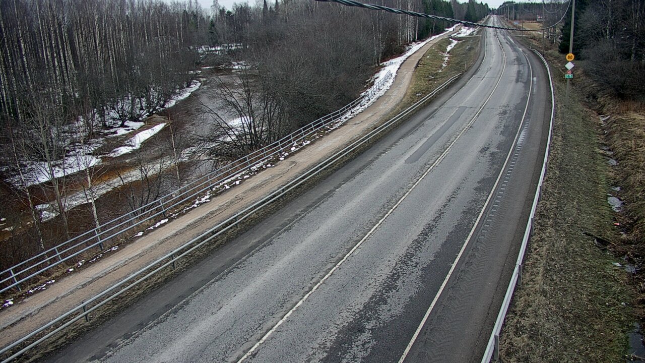 Weather Camera Image Väg 4 Liminka, Alatemmes, Liminka, Pohjois-Pohjanmaa