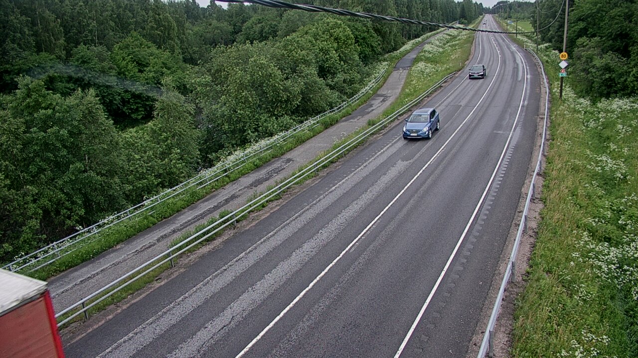 Weather Camera Image Väg 4 Liminka, Alatemmes, Liminka, Pohjois-Pohjanmaa