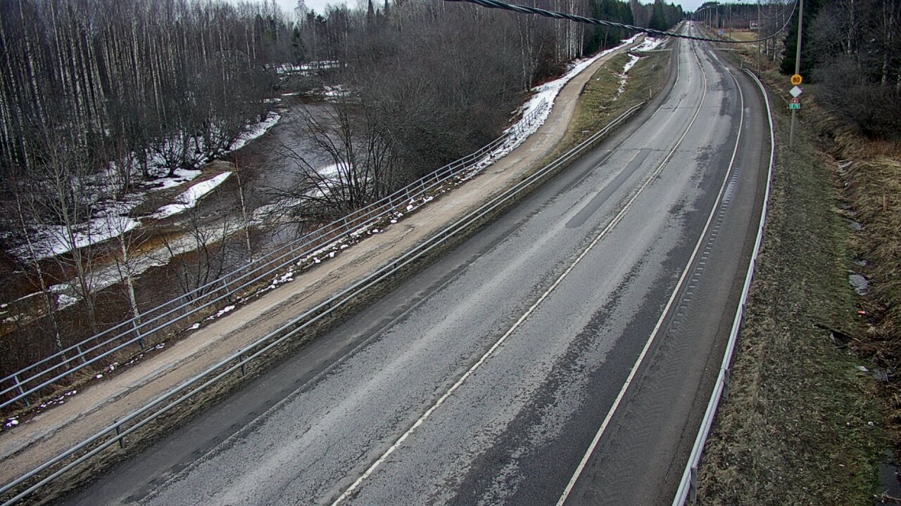 Weather Camera Image Väg 4 Liminka, Alatemmes, Liminka, Pohjois-Pohjanmaa