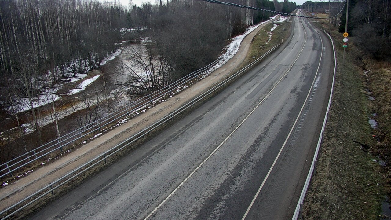 Weather Camera Image Väg 4 Liminka, Alatemmes, Liminka, Pohjois-Pohjanmaa