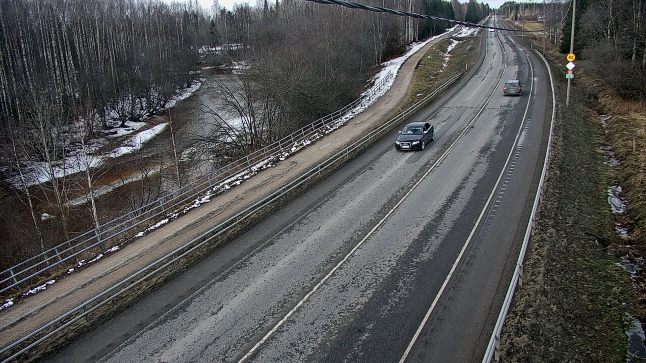 Weather Camera Image Road 4 Liminka, Alatemmes, Liminka, Pohjois-Pohjanmaa