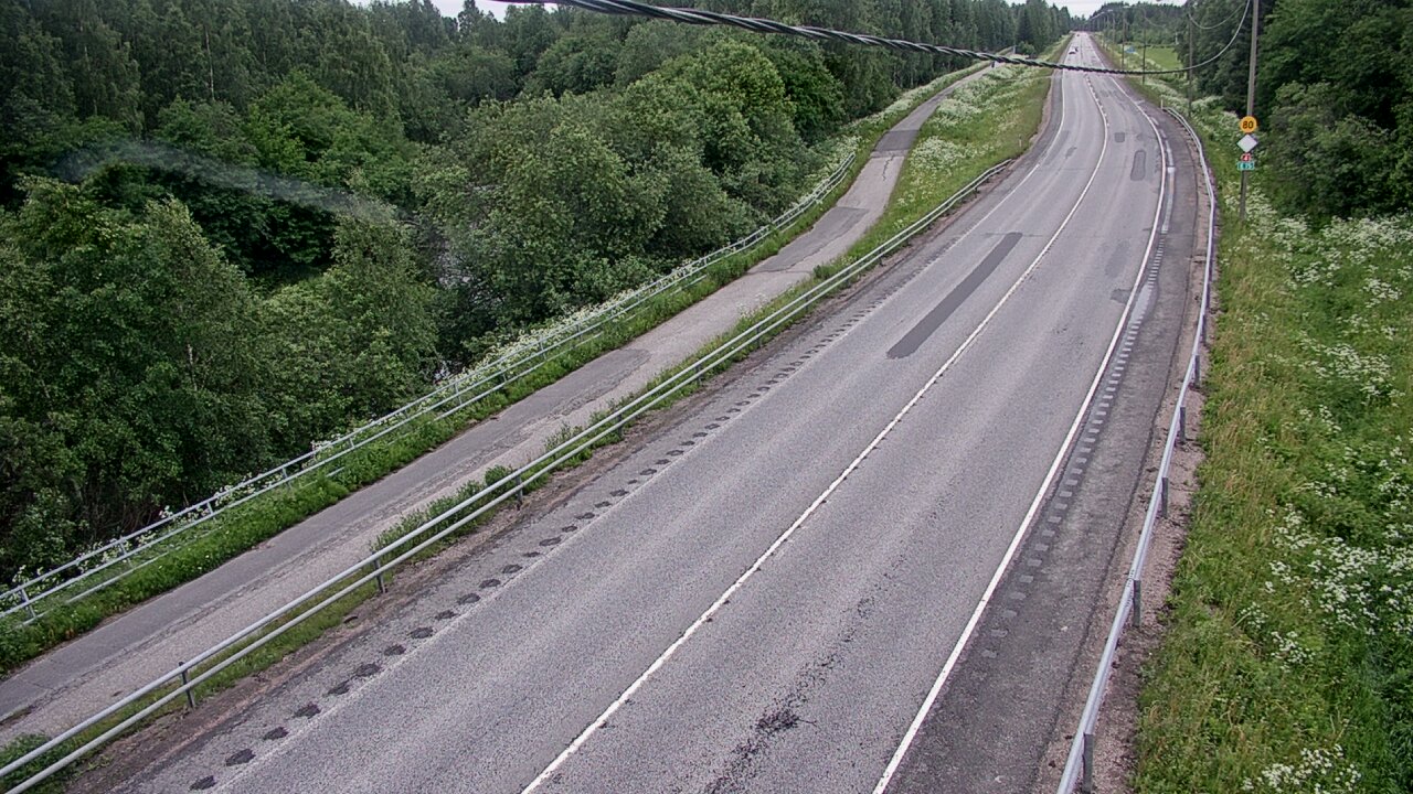 Weather Camera Image Väg 4 Liminka, Alatemmes, Liminka, Pohjois-Pohjanmaa