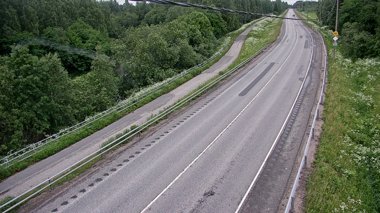 Weather Camera Image Väg 4 Liminka, Alatemmes, Liminka, Pohjois-Pohjanmaa