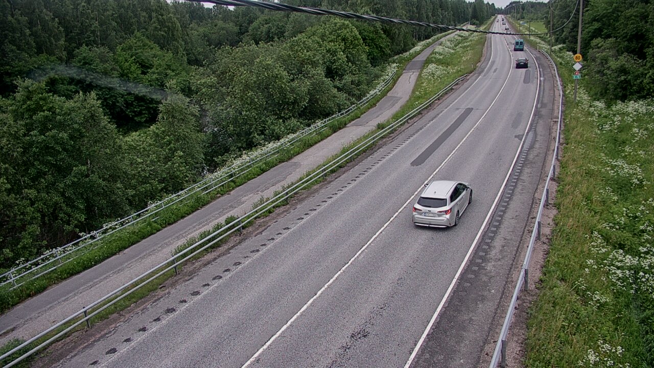 Weather Camera Image Road 4 Liminka, Alatemmes, Liminka, Pohjois-Pohjanmaa
