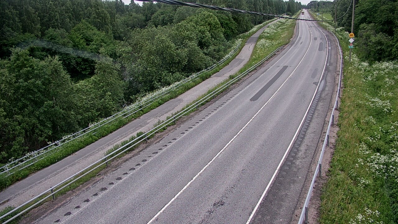 Weather Camera Image Road 4 Liminka, Alatemmes, Liminka, Pohjois-Pohjanmaa