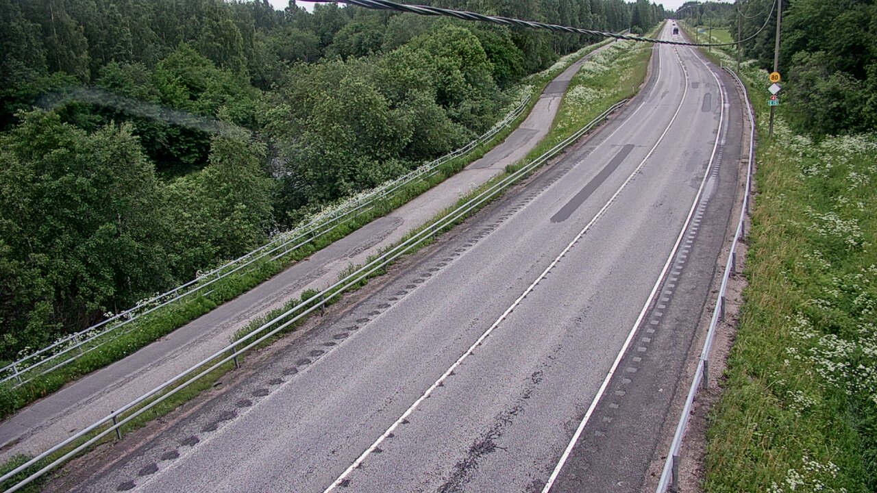 Weather Camera Image Väg 4 Liminka, Alatemmes, Liminka, Pohjois-Pohjanmaa