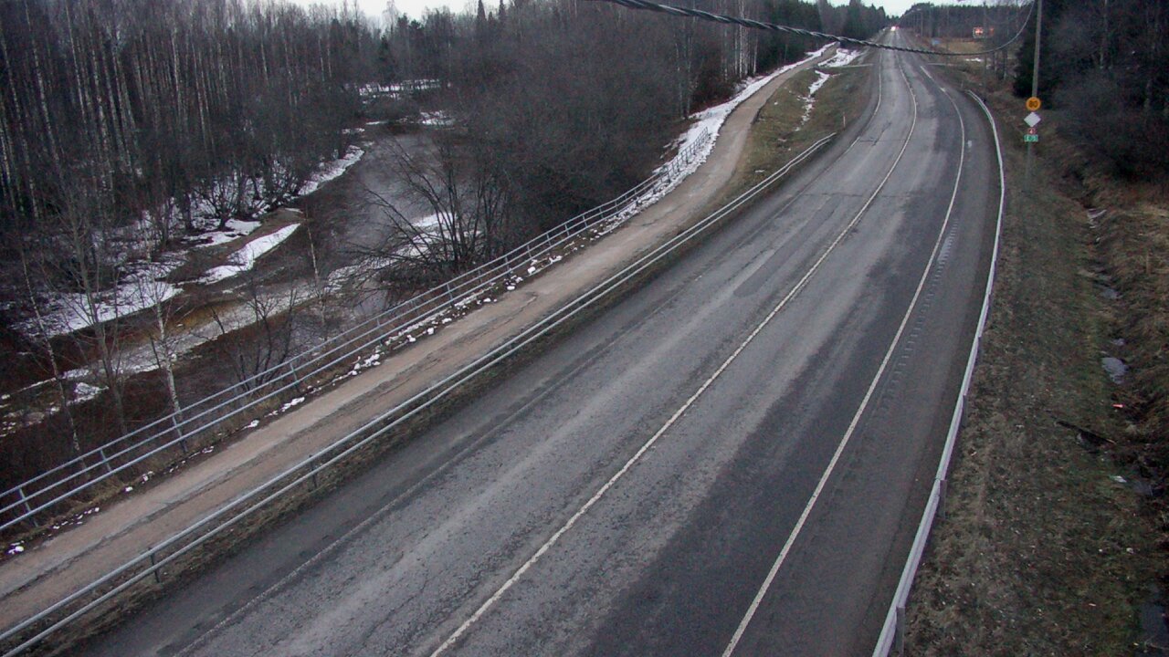 Weather Camera Image Väg 4 Liminka, Alatemmes, Liminka, Pohjois-Pohjanmaa