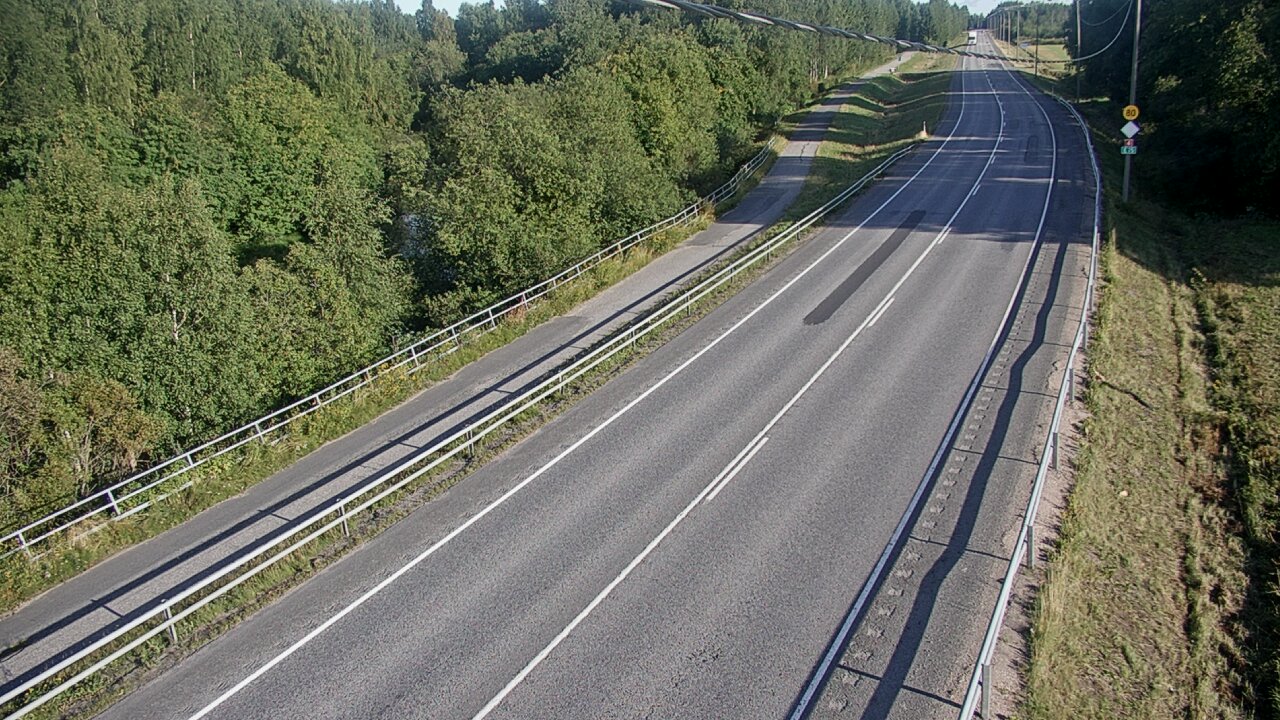 Weather Camera Image Väg 4 Liminka, Alatemmes, Liminka, Pohjois-Pohjanmaa