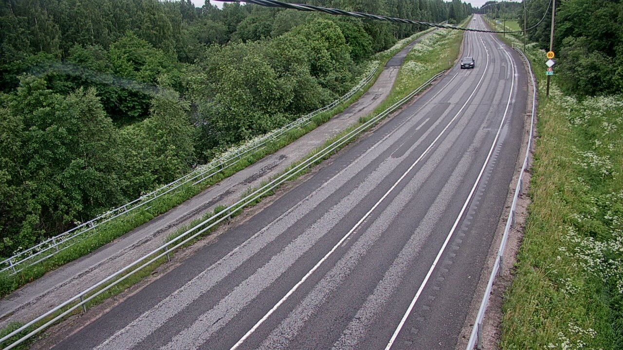 Weather Camera Image Väg 4 Liminka, Alatemmes, Liminka, Pohjois-Pohjanmaa