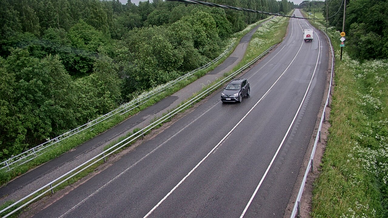 Weather Camera Image Väg 4 Liminka, Alatemmes, Liminka, Pohjois-Pohjanmaa