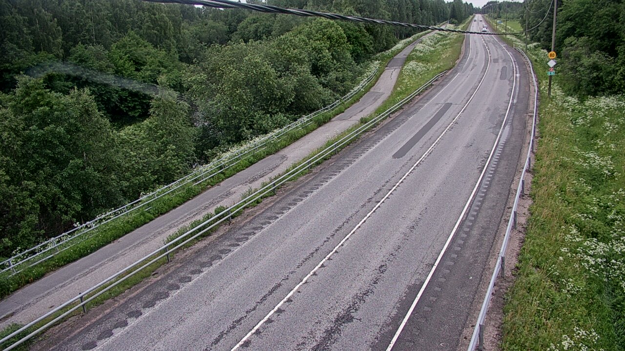 Weather Camera Image Väg 4 Liminka, Alatemmes, Liminka, Pohjois-Pohjanmaa