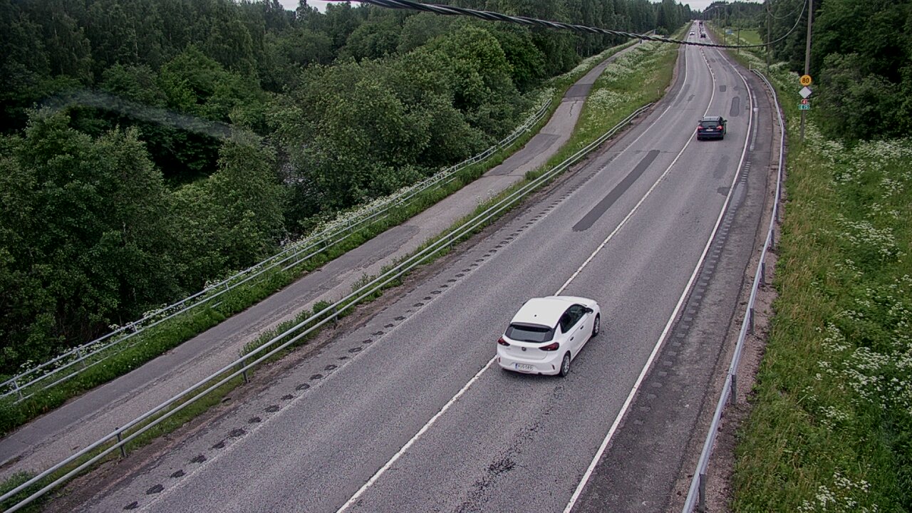 Weather Camera Image Väg 4 Liminka, Alatemmes, Liminka, Pohjois-Pohjanmaa