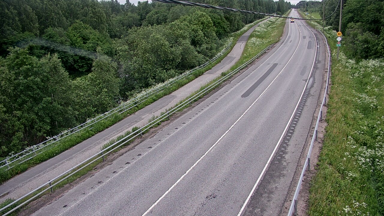 Weather Camera Image Road 4 Liminka, Alatemmes, Liminka, Pohjois-Pohjanmaa
