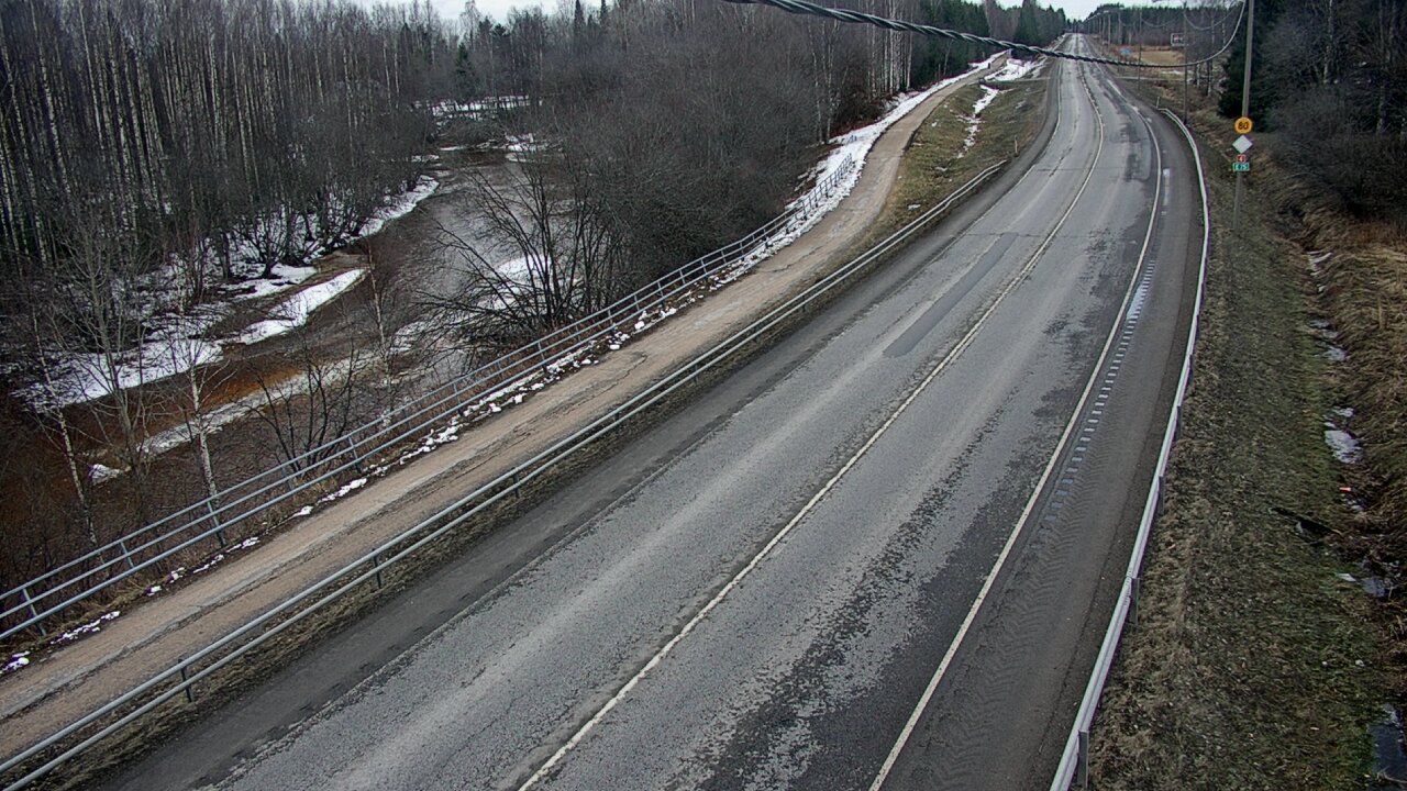 Weather Camera Image Väg 4 Liminka, Alatemmes, Liminka, Pohjois-Pohjanmaa