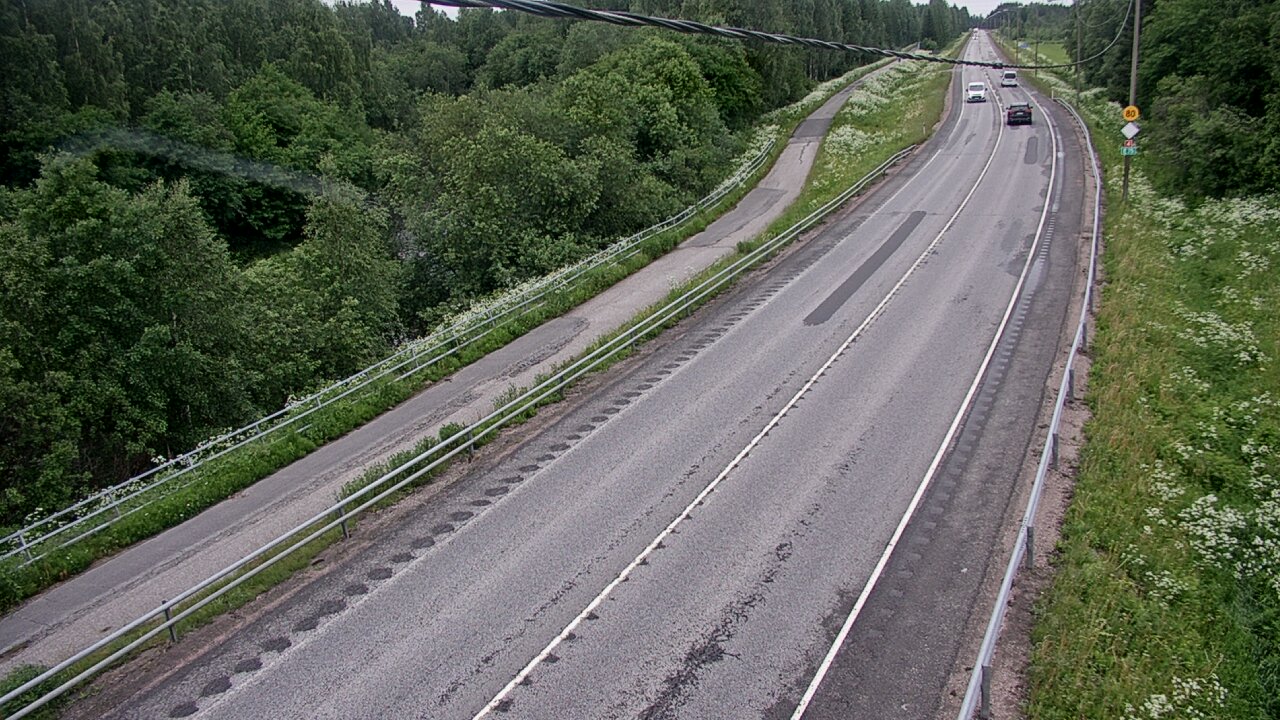 Weather Camera Image Väg 4 Liminka, Alatemmes, Liminka, Pohjois-Pohjanmaa