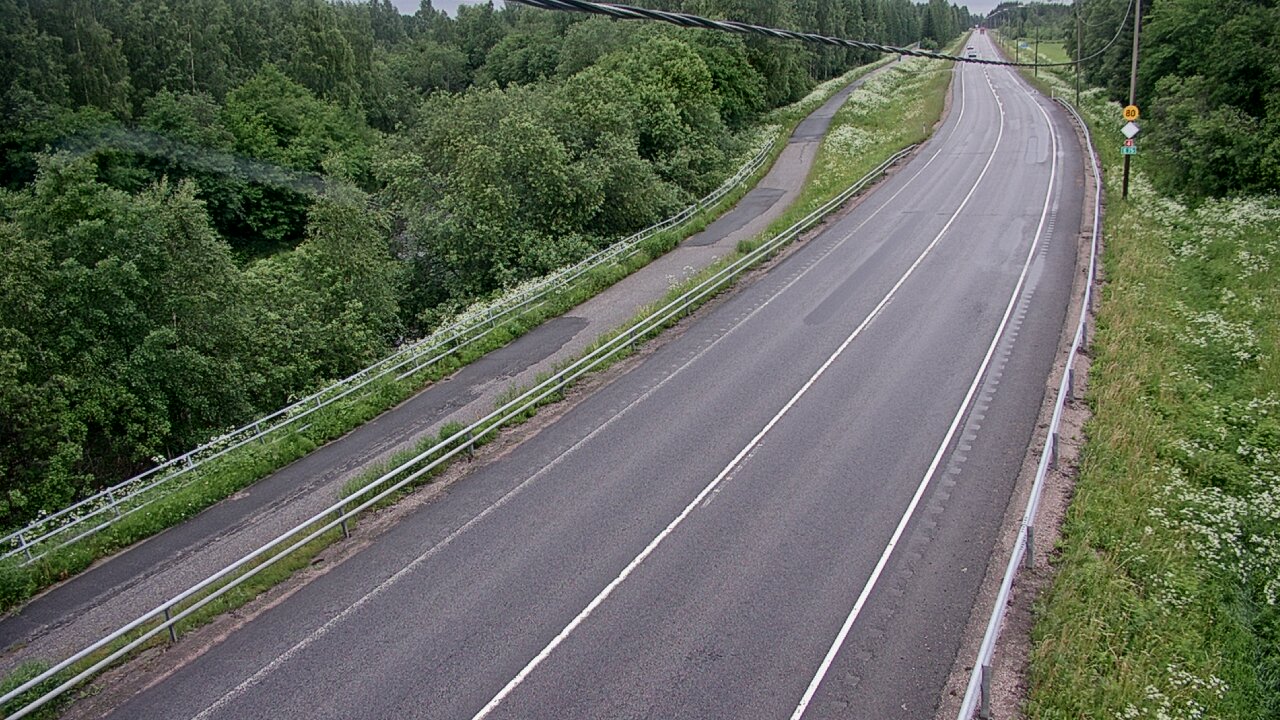 Weather Camera Image Väg 4 Liminka, Alatemmes, Liminka, Pohjois-Pohjanmaa