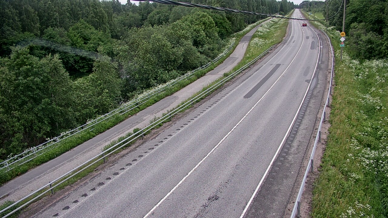 Weather Camera Image Road 4 Liminka, Alatemmes, Liminka, Pohjois-Pohjanmaa