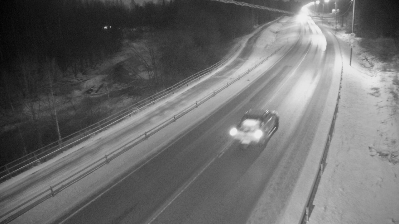 Weather Camera Image Väg 4 Liminka, Alatemmes, Liminka, Pohjois-Pohjanmaa