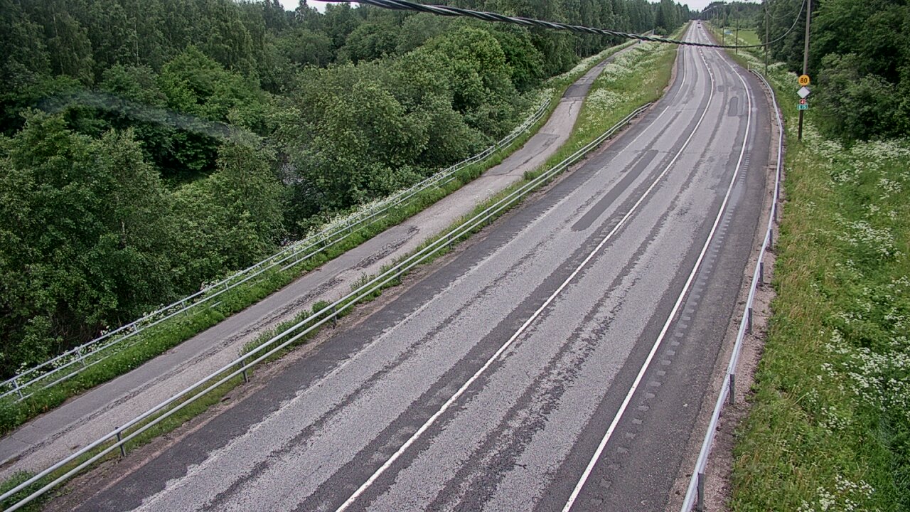 Weather Camera Image Väg 4 Liminka, Alatemmes, Liminka, Pohjois-Pohjanmaa
