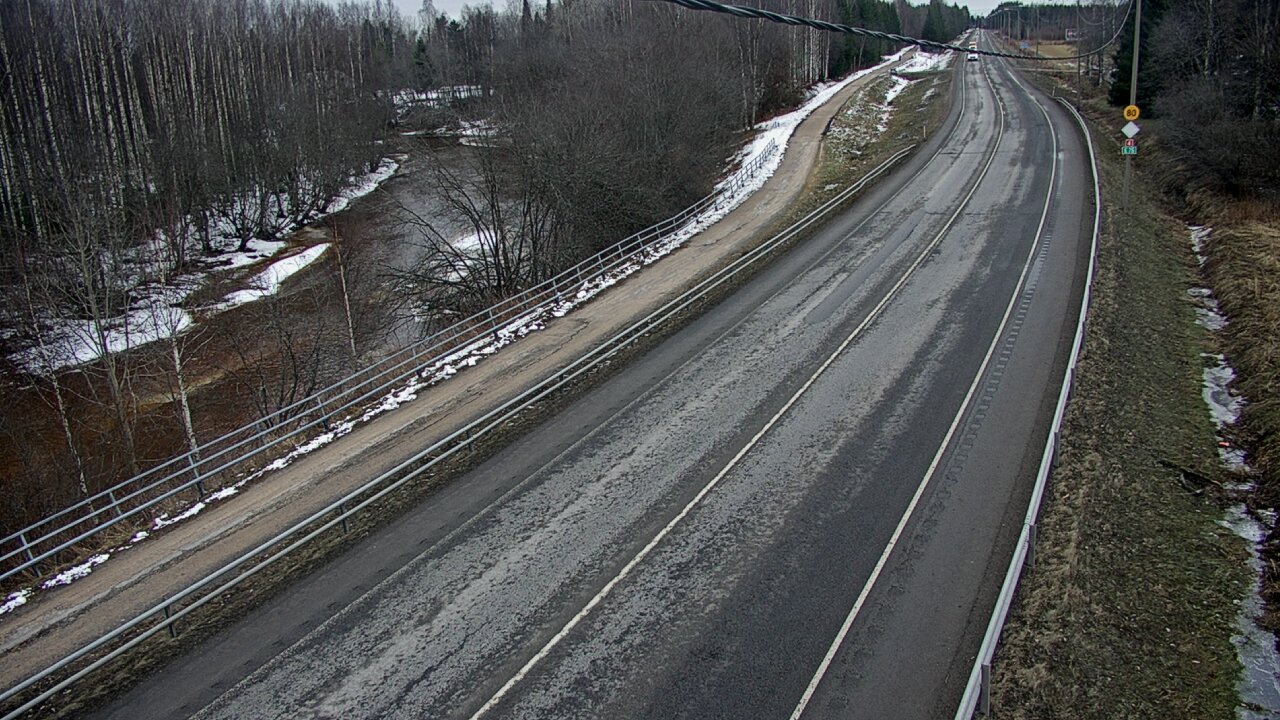 Weather Camera Image Road 4 Liminka, Alatemmes, Liminka, Pohjois-Pohjanmaa