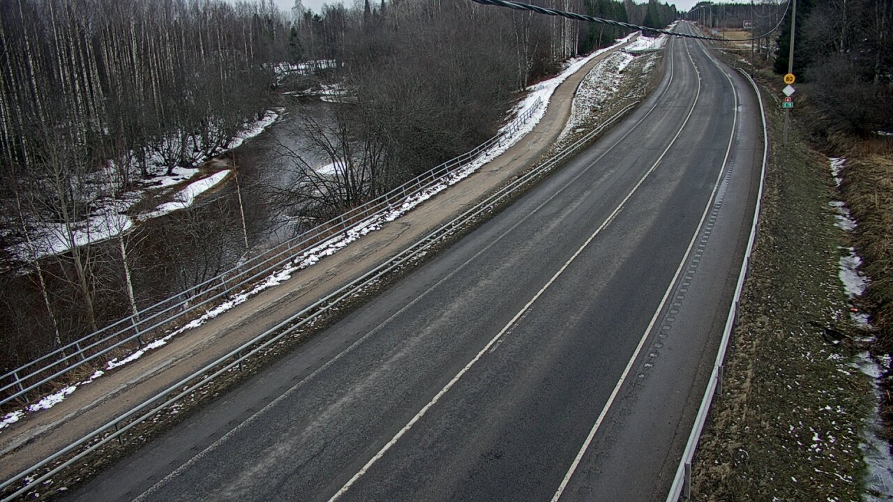 Weather Camera Image Road 4 Liminka, Alatemmes, Liminka, Pohjois-Pohjanmaa